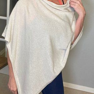 Lilly Pulitzer Cashmere Poncho Wrap Sweater
